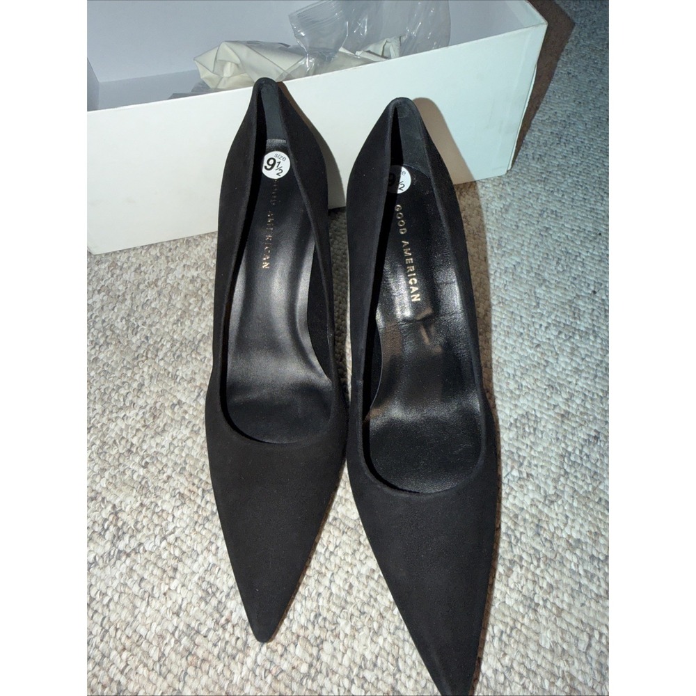 Women's 9 Good American Black Heels GA002S-X